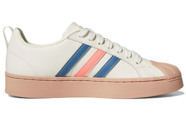 Кроссовки (WMNS) adidas Neo Streetcheck 'Creamwhite Brown Blue', белый — фото 2