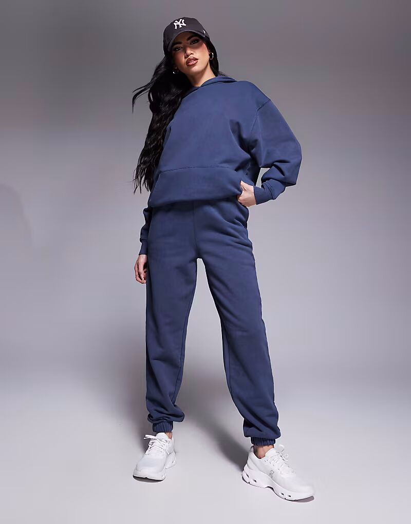 

4505 быстросохнущие утяжеленные тренировочные джоггеры в цвете washed navy