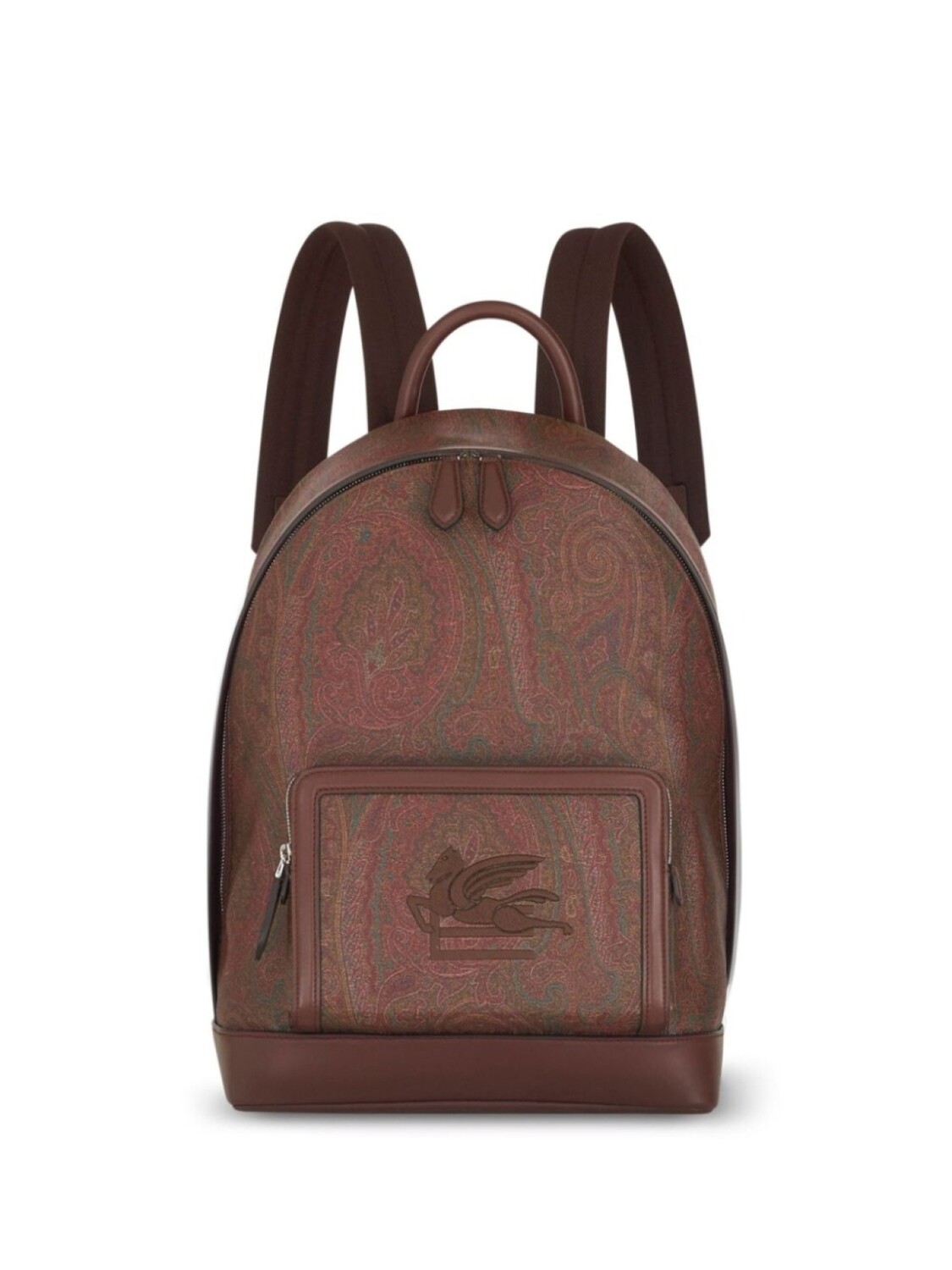 

ETRO жаккардовый рюкзак с узором пейсли, коричневый