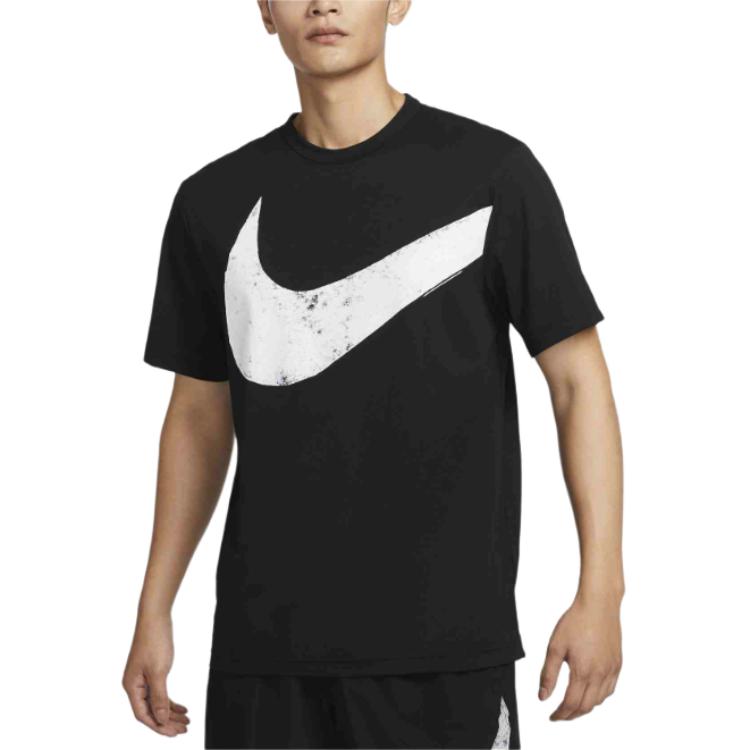 

Nike Футболка HYVERSEDRI FIT UV мужская черная