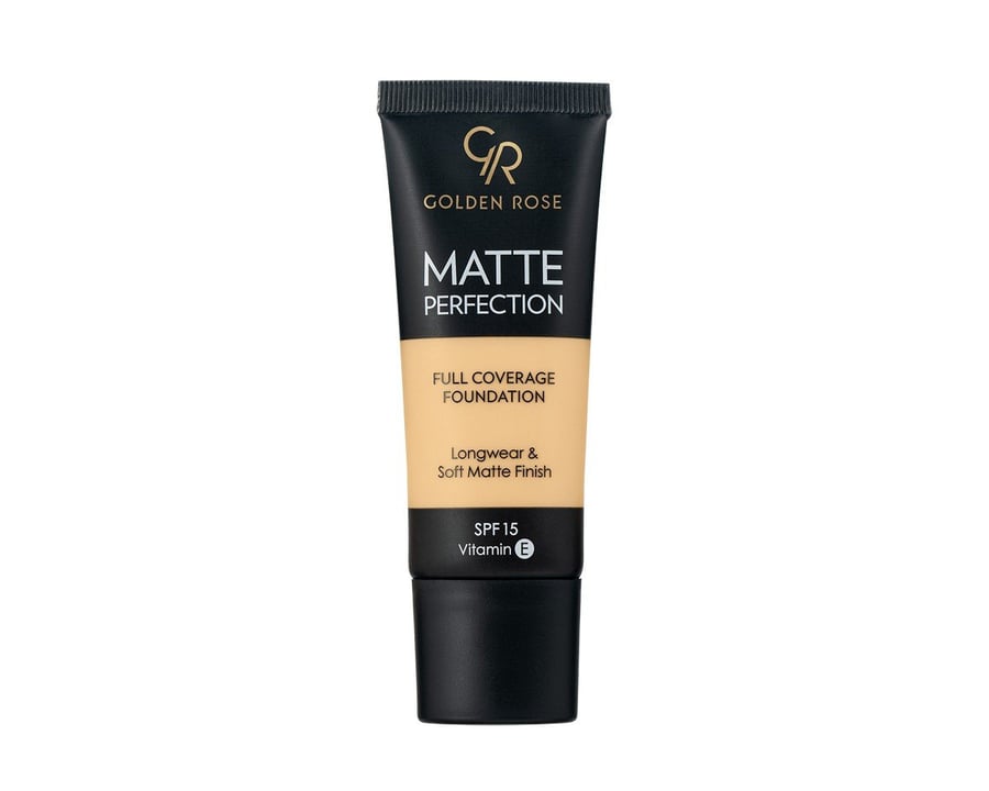 

Матирующая тональная основа для лица Golden Rose Matte Perfection W2