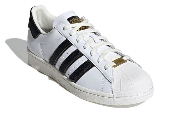 Кроссовки оригинальные суперзвезды обувь Adidas, черный — фото 3