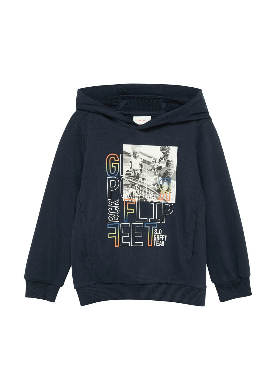 

Худи s.Oliver Sweatshirt, темно-синий