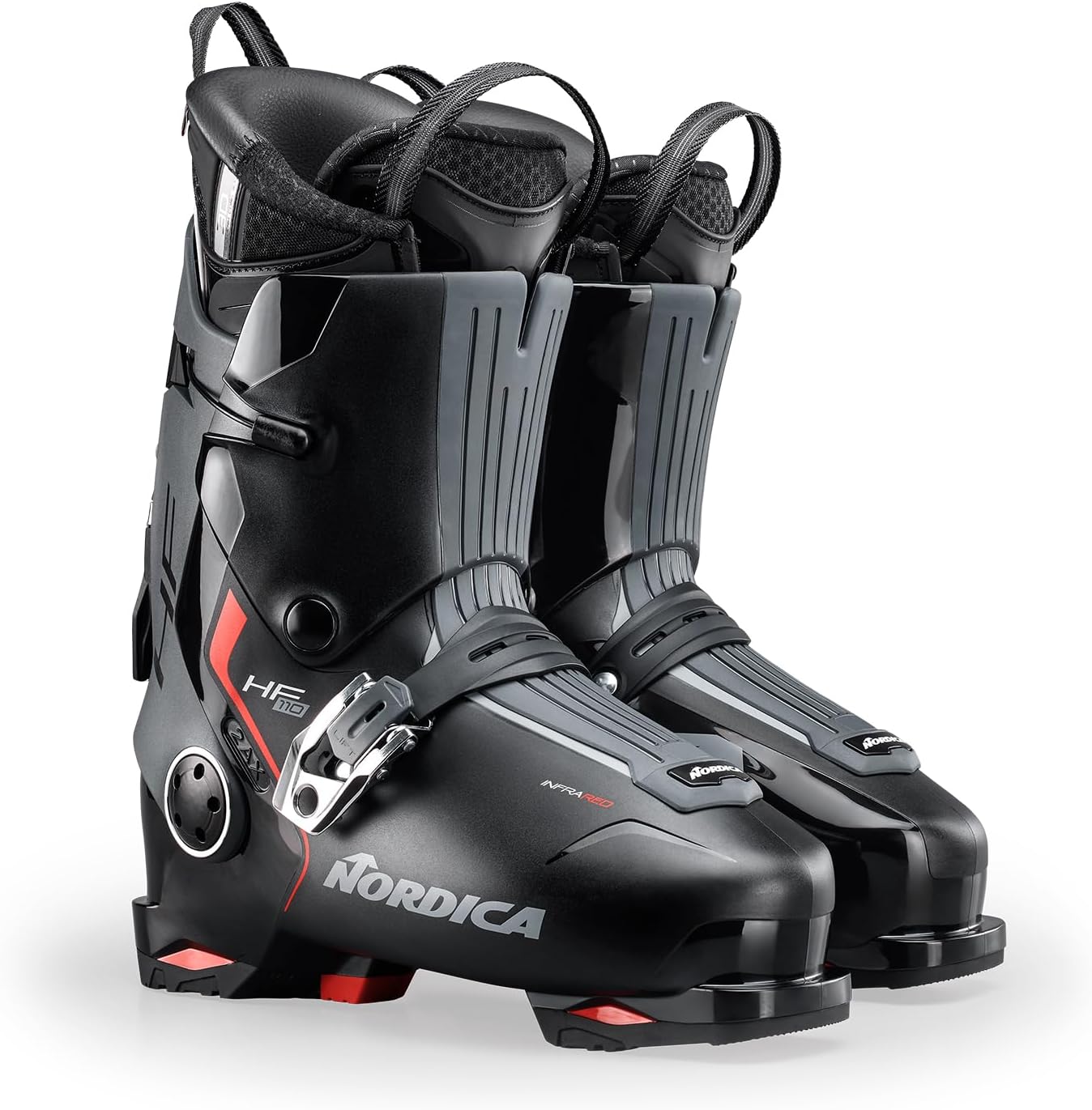 

Мужские прочные, теплые, утепленные, водонепроницаемые, универсальные горнолыжные ботинки Nordica HF 110 с удобным надеванием и регулировкой высоты подъема, Black/Anthracite/Red, Черный, Мужские прочные, теплые, утепленные, водонепроницаемые, универсальны
