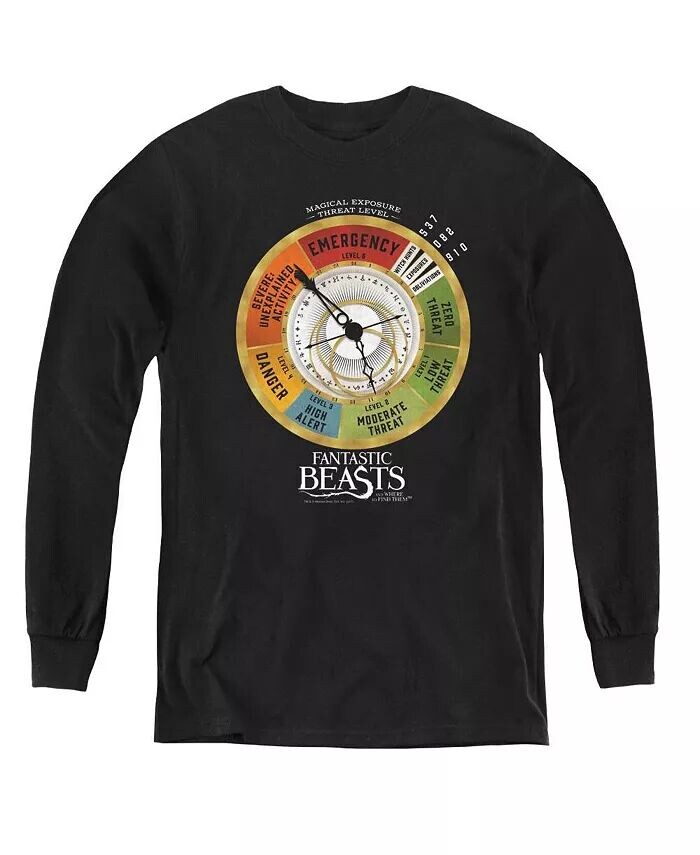 

Свитшот с длинным рукавом Youth Threat Gauge Fantastic Beasts, черный