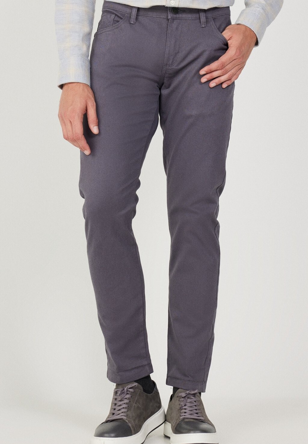 

Брюки Slim Fit Five Pocket AC&CO / ALTINYILDIZ CLASSICS, цвет anthracite