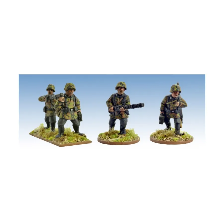

Немецкий Шутцен с LMG, Historical Miniatures - WWII - German (28mm) (Crusader Miniatures)
