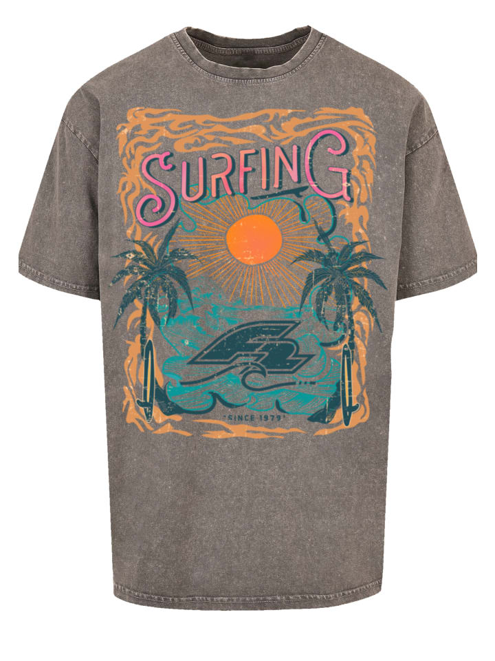 

Футболка оверсайз F2 Surfers Sunset Summer Vibes in Asphalt f2