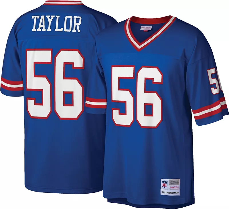 

Мужская футболка Mitchell & Ness New York Giants Lawrence Taylor # 56, 1986 г