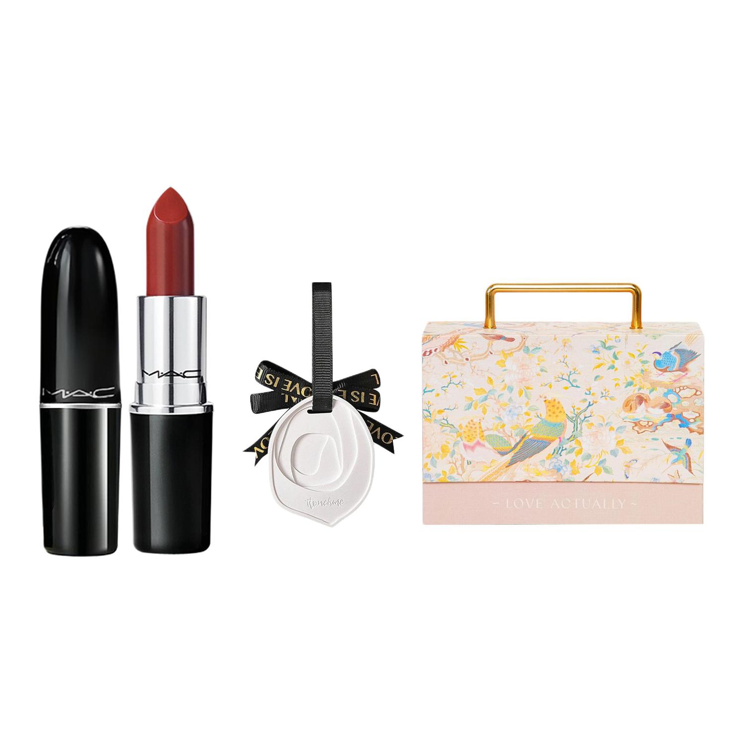 

Подарочный набор помад Bullet Jiguang Phoenix Feather с мягким матовым покрытием, легко растушевывается, естественный блеск, питательный уход MAC