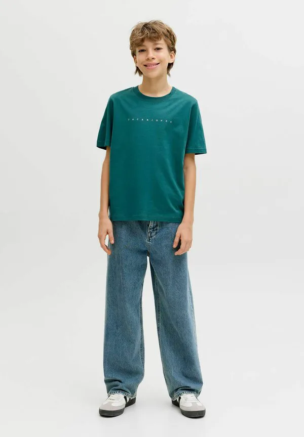 Футболка jjestar с принтом ss Jack & Jones Junior, Atlantic Deep