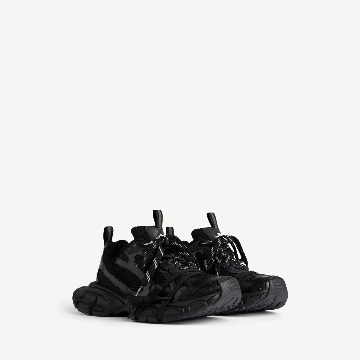 BALENCIAGA Мужские кроссовки 3xl в черном цвете — фото 2
