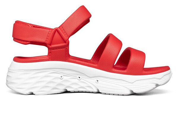 Сандалии ultra flex casual sandal red Skechers, красный — фото 2