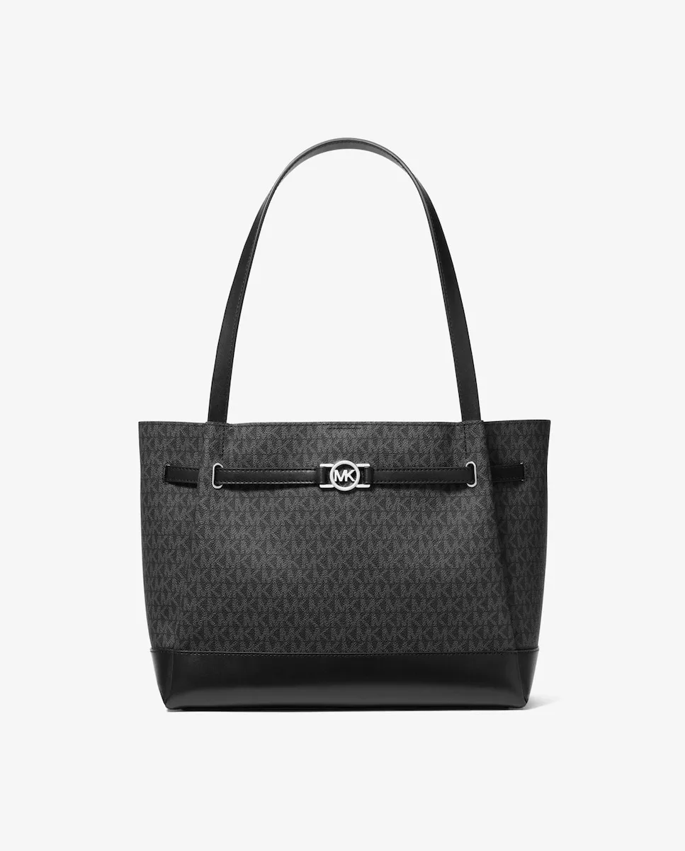 

Сумка-тоут с логотипом через плечо Michael Michael Kors, черный