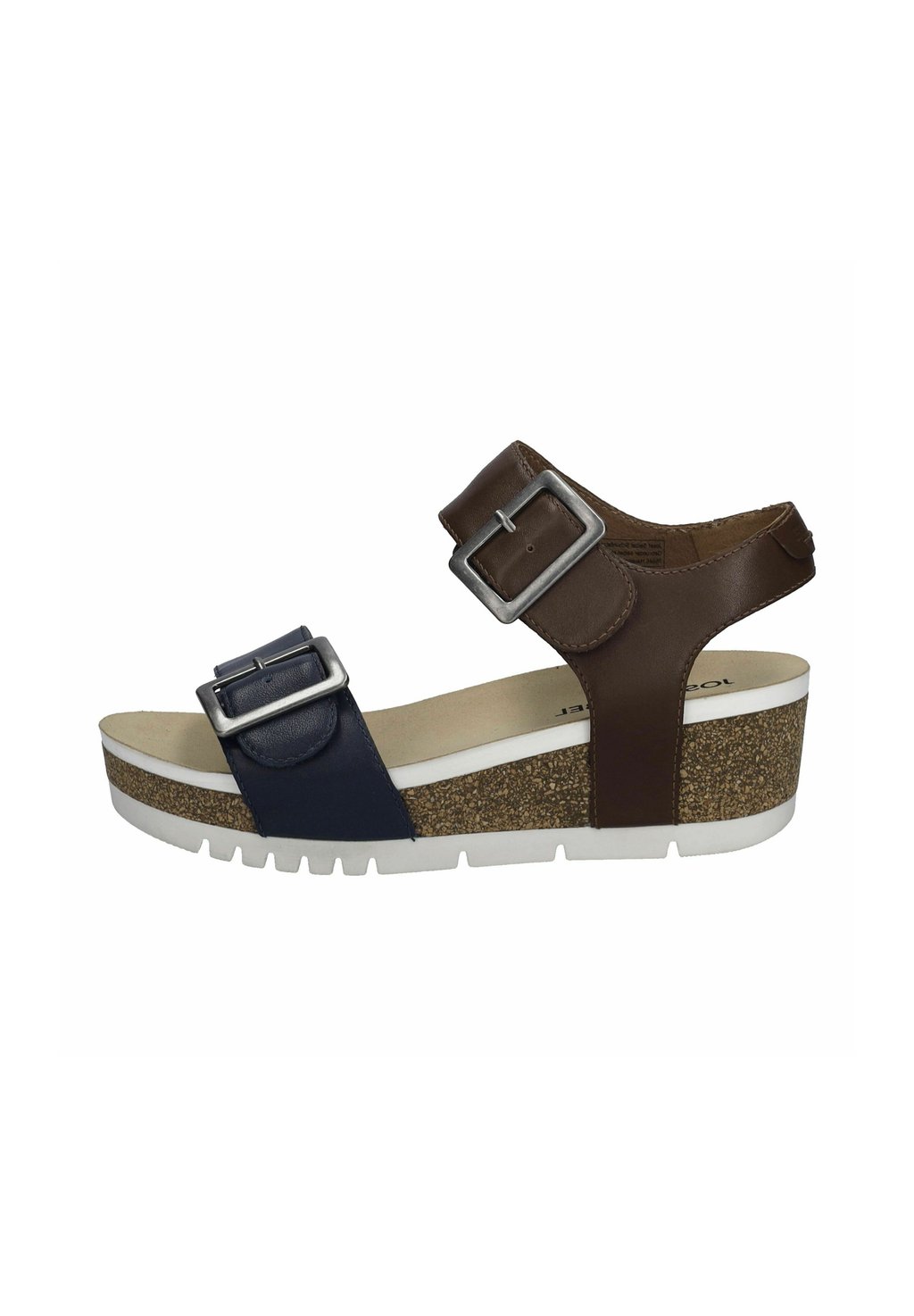Босоножки на танкетке QUINN - Platform sandals Josef Seibel, синий
