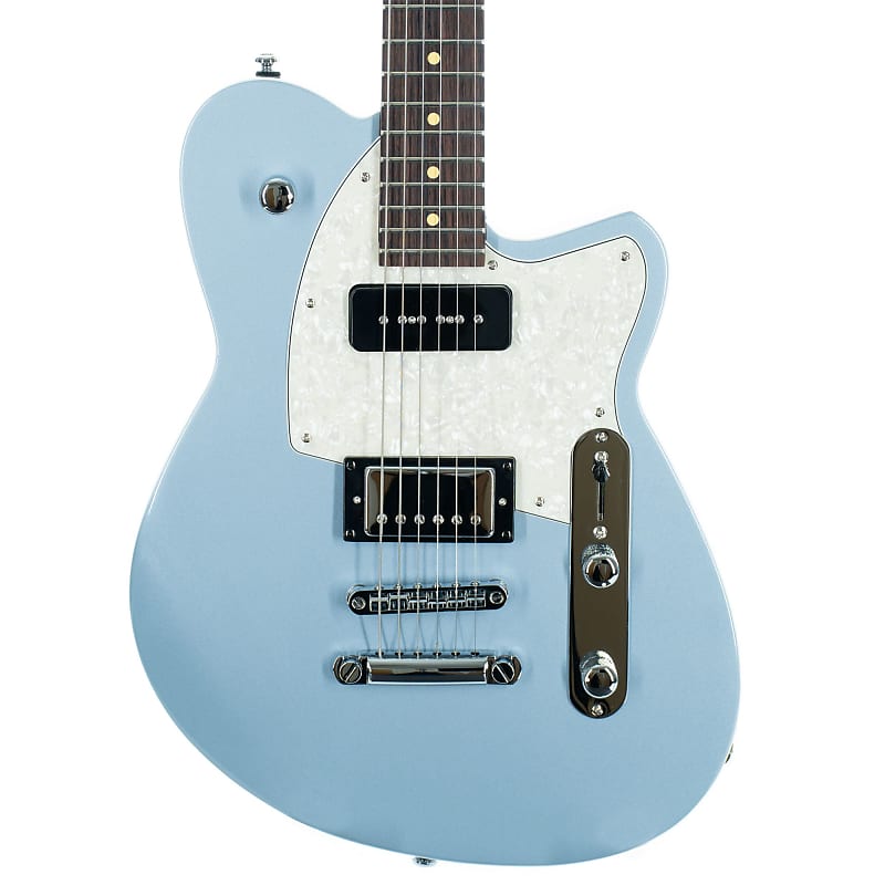 

Электрогитара Reverend Double Agent OG Electric Guitar, Rosewood, Metallic Silver Freeze