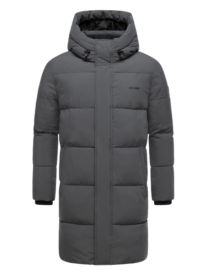 

Стеганое пальто Hadrieen XX антрацитового цвета STONE HARBOUR