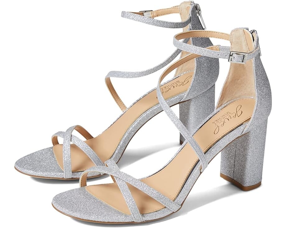 

Туфли Jewel Badgley Mischka Devorah, серебряный