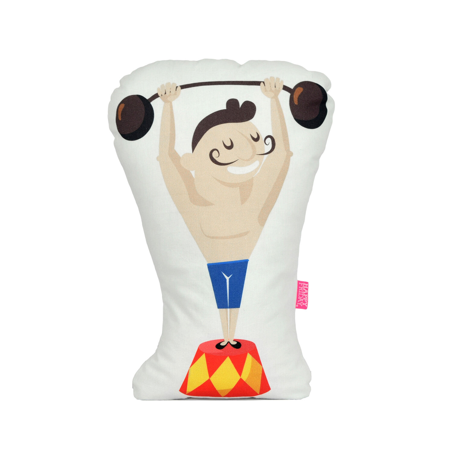 

Подушка Happy Friday, 40x30 см, многоцветный