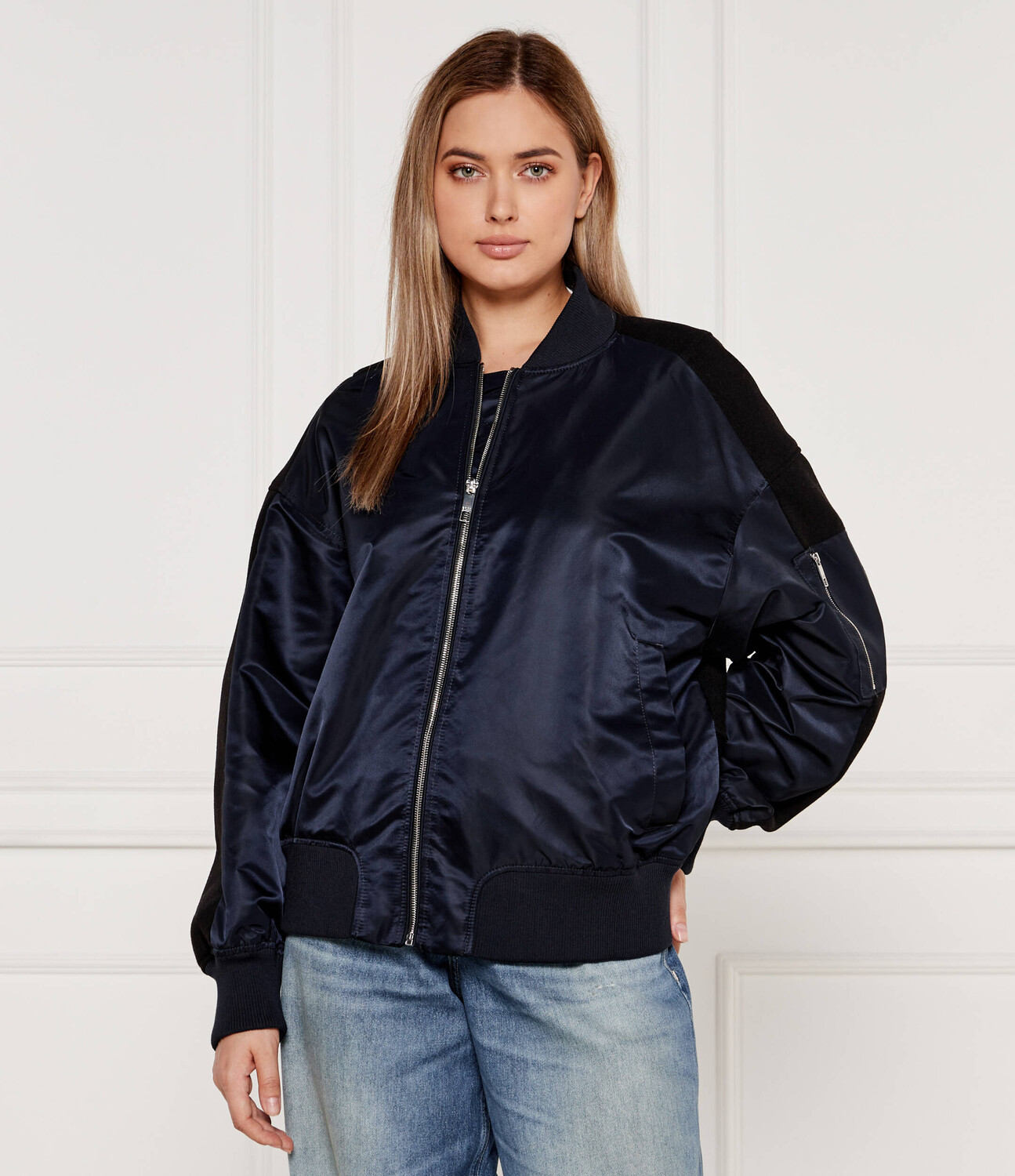 

Куртка BOSS BLACK Pamilano Regular Fit, темно-синий