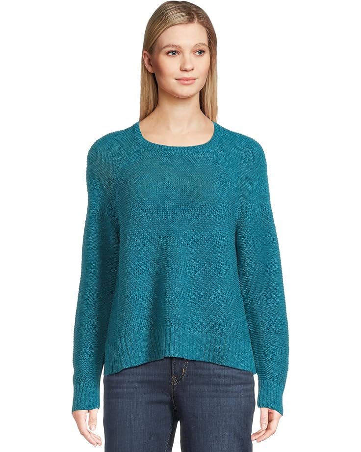 

Свитер Eileen Fisher Crew Neck Raglan Sleeve Sweater, цвет Dragonfly