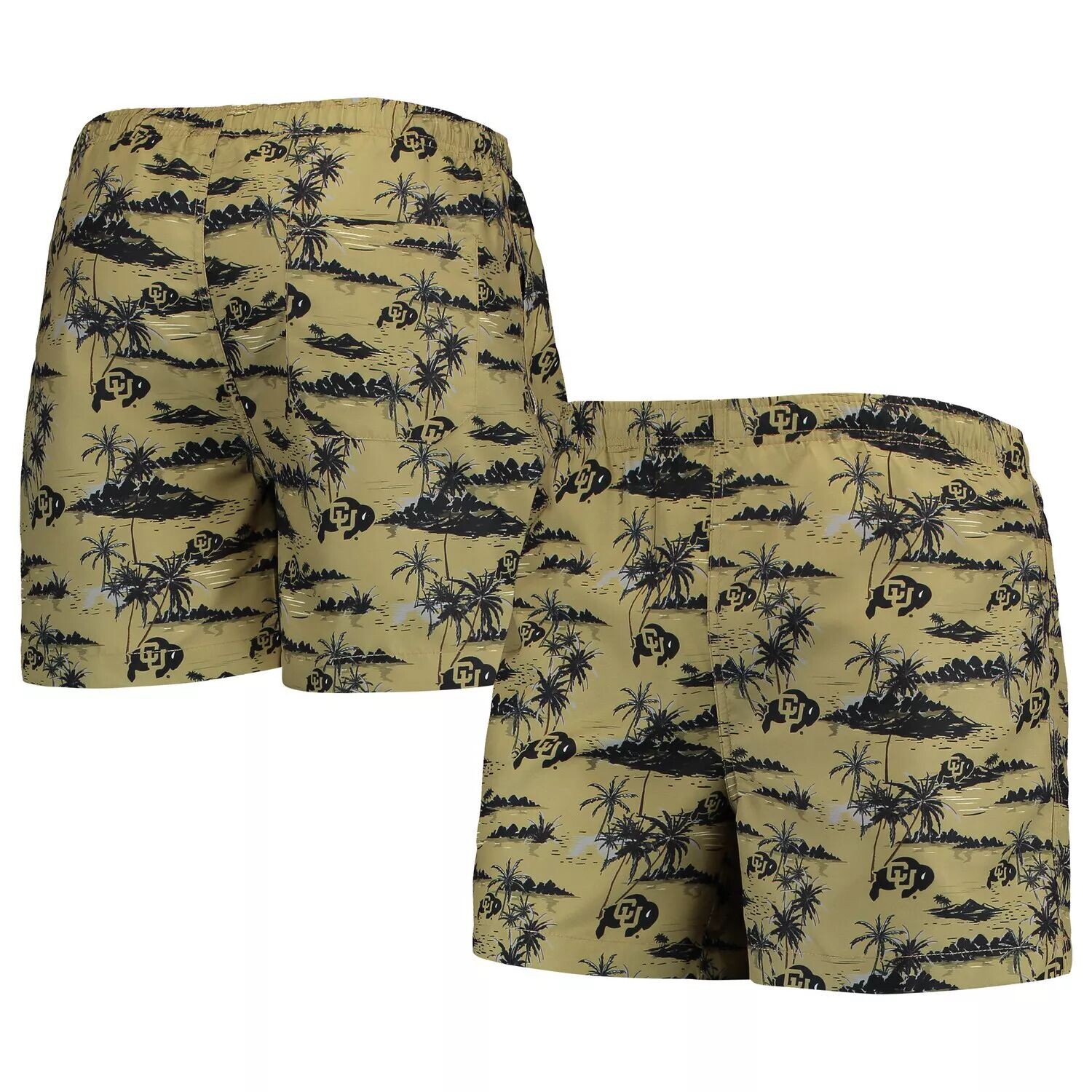

Мужские плавки FOCO Gold Colorado Buffaloes Island Palm