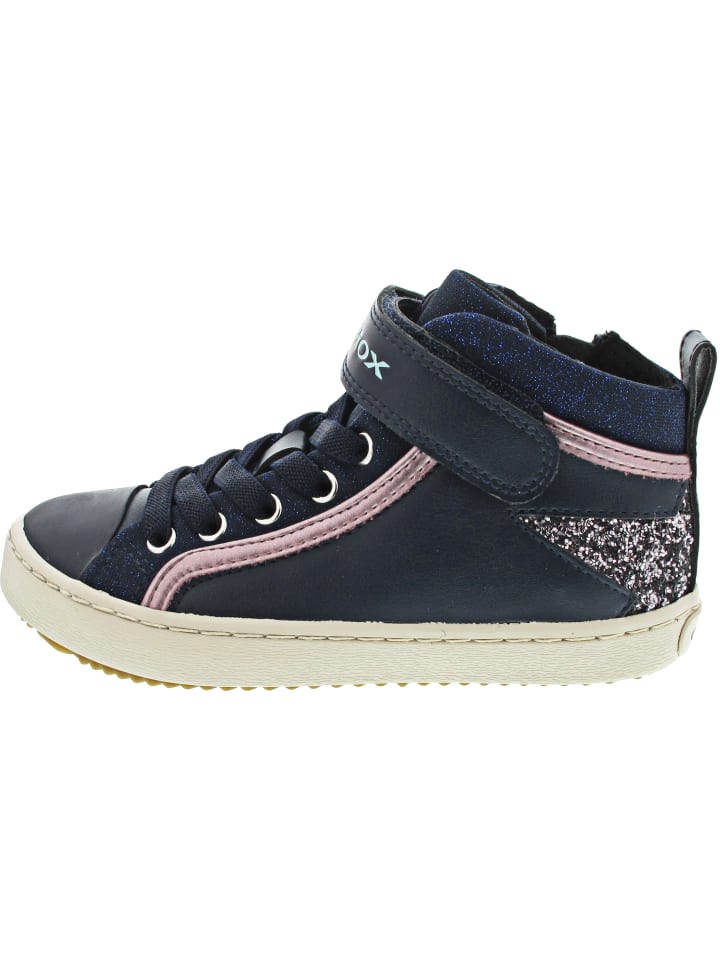 Geox Кроссовки Kalispera Girl 59 высокие, синие