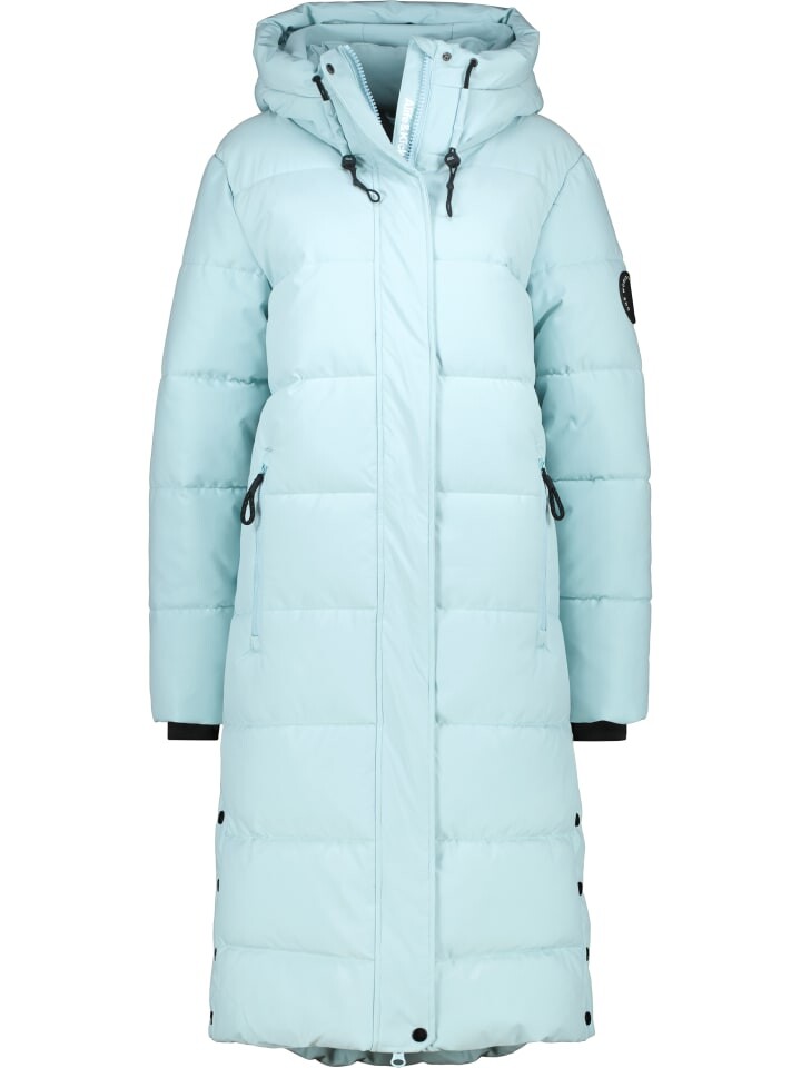 

Пуховик alife and kickin, цвет glacial blue