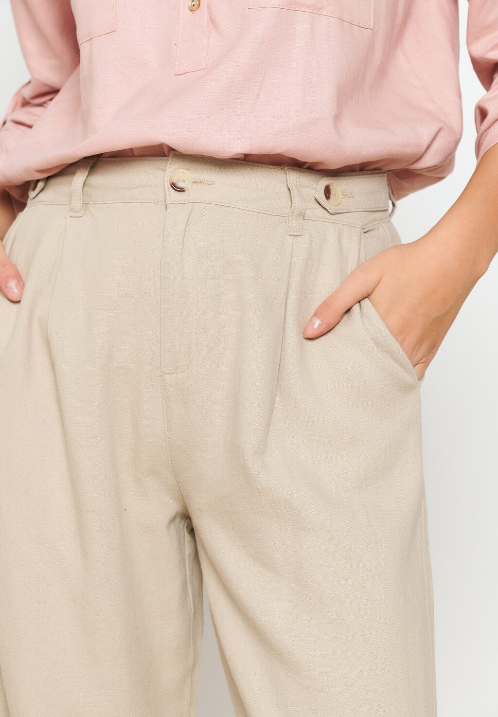 

Брюки TAILORED LolaLiza, серо-коричневый