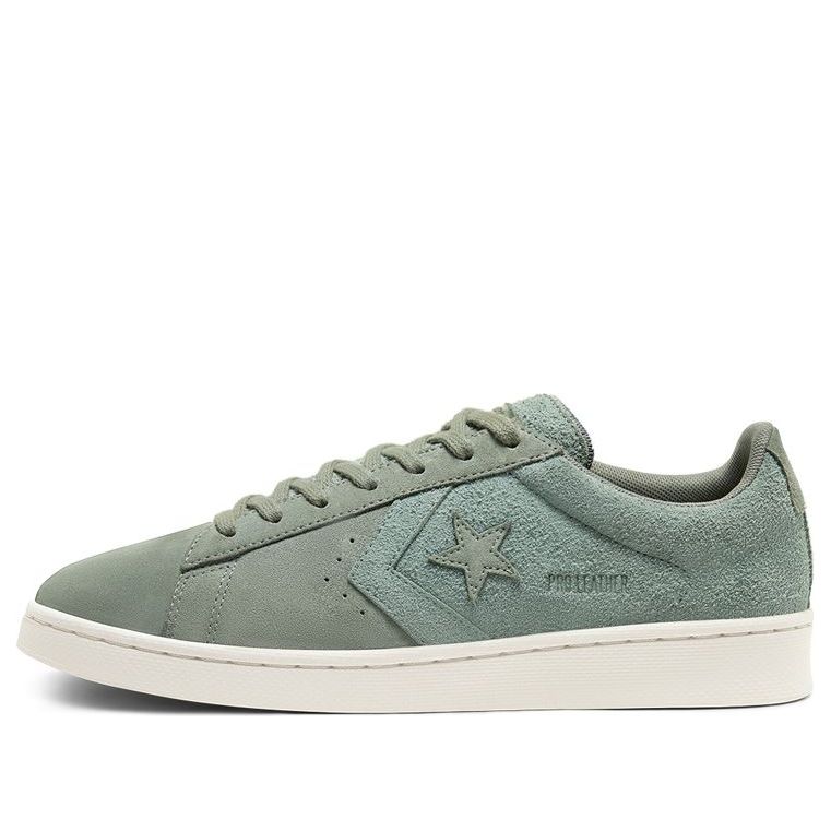 

Кеды Converse Pro Leather Low 'Earth Tone Suede - Lily Pad', зеленый