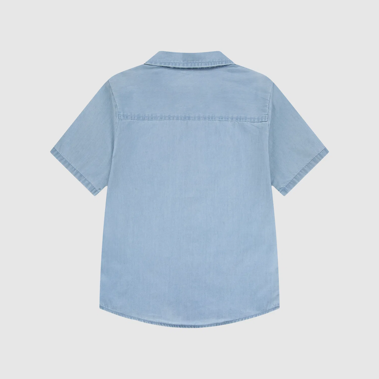 Тканая рубашка с коротким рукавом для мальчиков 8-20 лет Levi's, Light Wash — фото 2