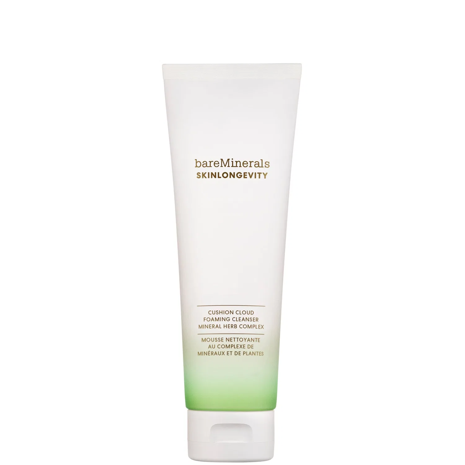 Крем для лица bareMinerals — Очищающая пенка для лица Skinlongevity cushion cloud, 120 мл