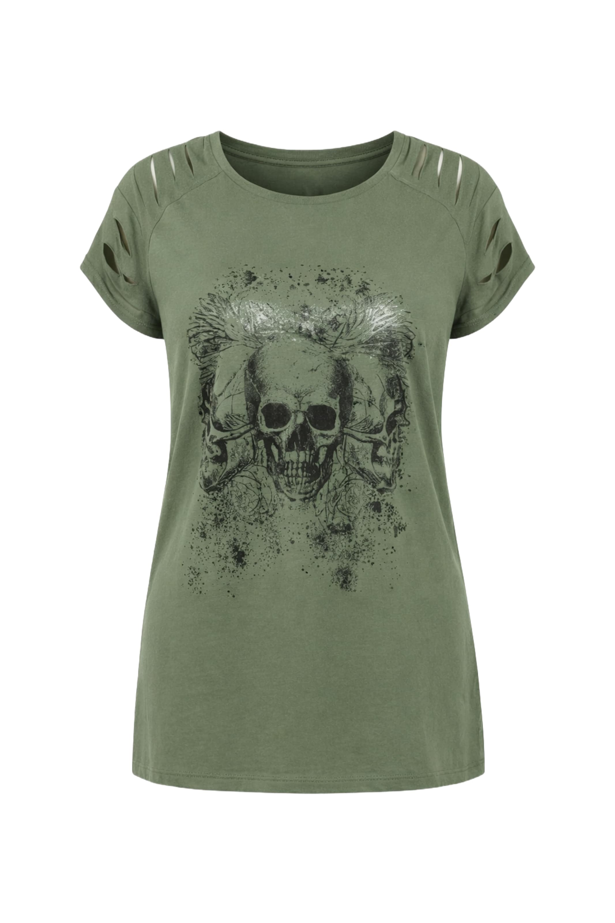 

Shape Of You Футболка в темно-зеленом цвете