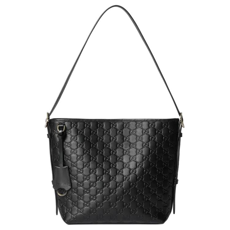

GUCCI Кожаная наплечная сумка
