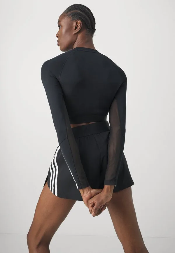 Топ с длинными рукавами Adidas Performance, Black/White — фото 4