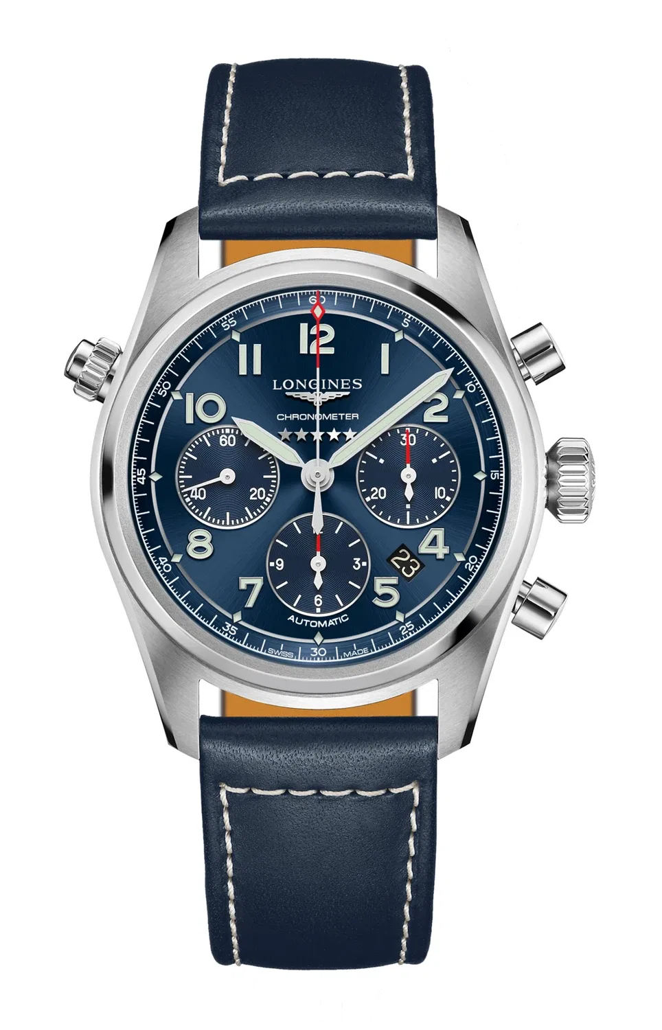 ЛОНЖИН СПИРИТ - L3.820.4.93.0 LONGINES, серебряный