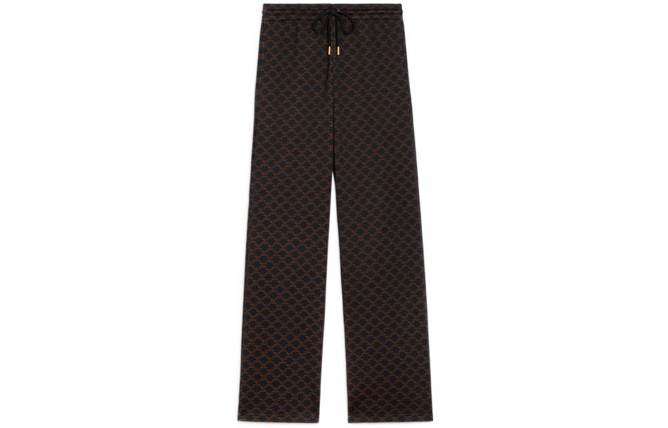 

Футболка FW22 Вязаные Спортивные Штаны Женские Черный Коричневый CELINE