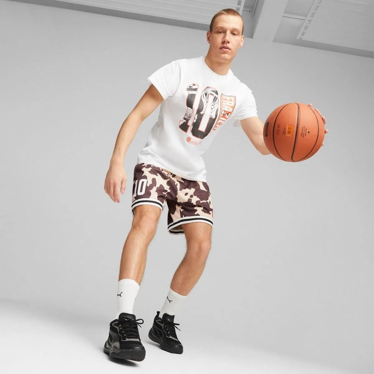 Спортивные кроссовки PUMA Unisex Playmaker Pro Trophies, Puma Silver Aged Silver Cast Iron Puma Black — фото 3