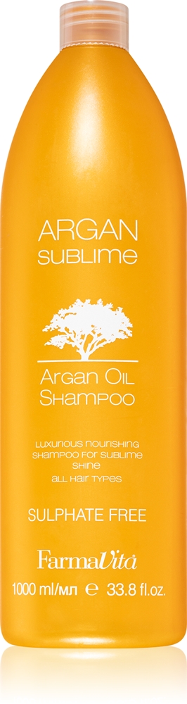 

Бессульфатный шампунь Argan Sublime с аргановым маслом Farmavita, 1000 мл