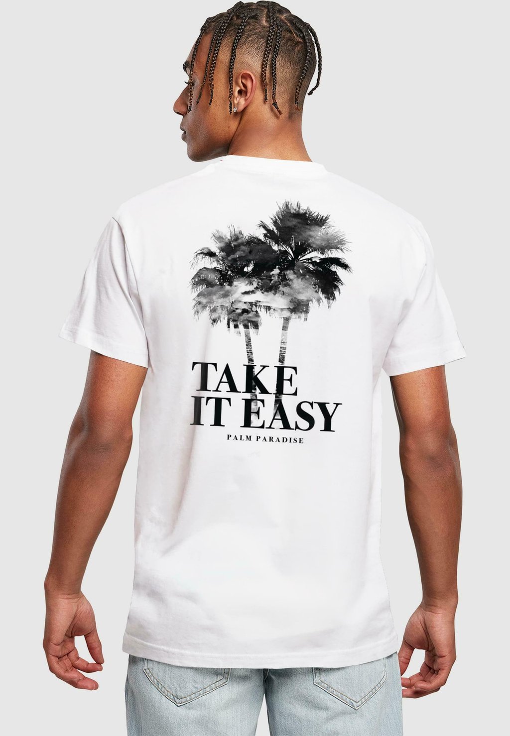 

Футболка с принтом Mister Tee, белый