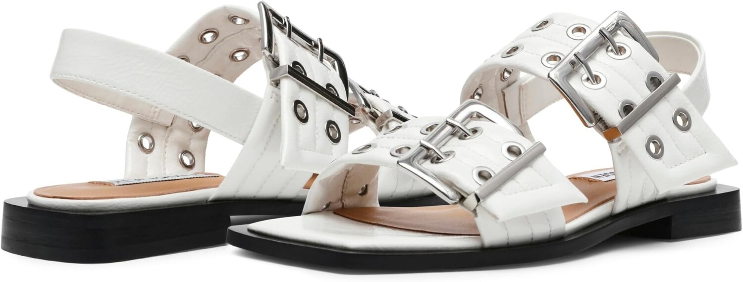 Сандалии Steve Madden Sandria, цвет White Patent