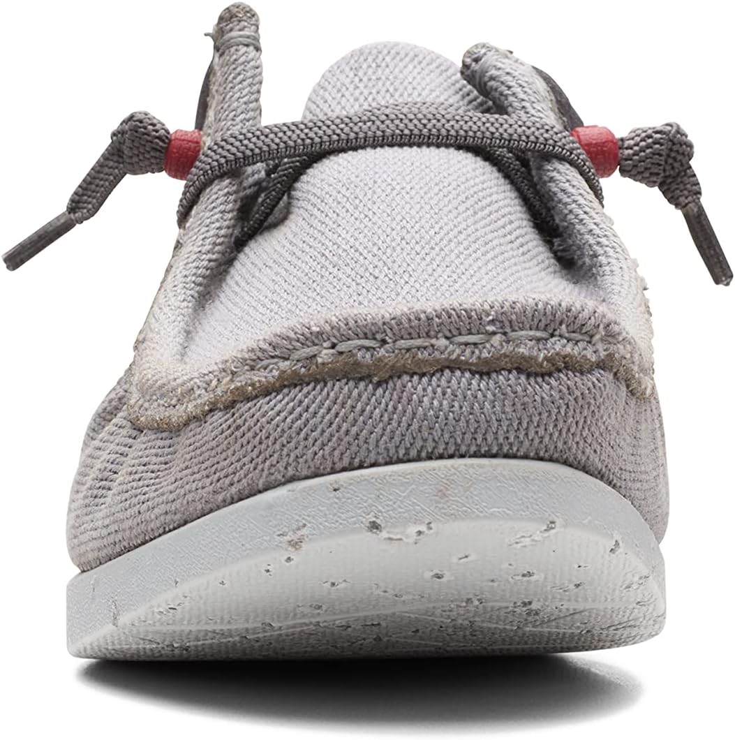 Мужские мокасины Clarks Shacrelite, серый — фото 4
