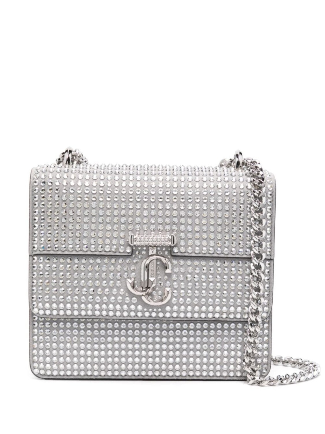 

Сумка на плечо Jimmy Choo Varenne, серебристый
