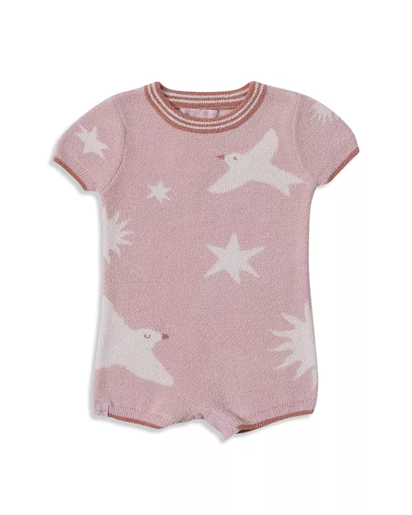 

Унисекс комбинезон Cozychic Ultra Lite Sparrow - для малышей Barefoot Dreams, розовый