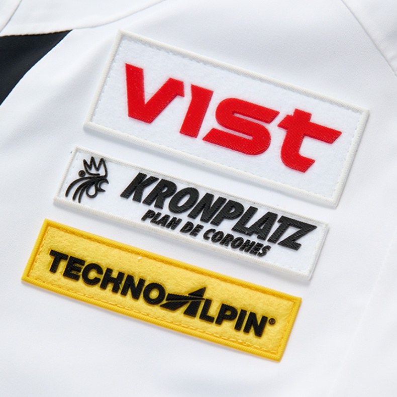 FILA KIDS Vist x Kronplatz x Technoalpin одежда для активного отдыха Jade White для подростков — фото 4