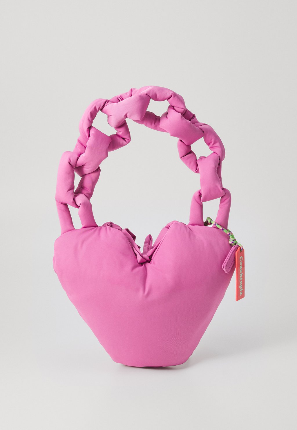 

Сумка COACHTOPIA PUFFY HEART COACH, розовый