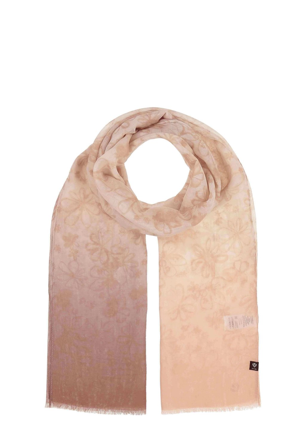 

Шарф OMBRE FLORAL STOLA FRAAS, белый