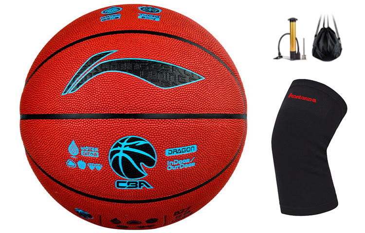 

LINING Коллекция CBA баскетбольный мяч PU красный коричневый размер 7 для мужчин