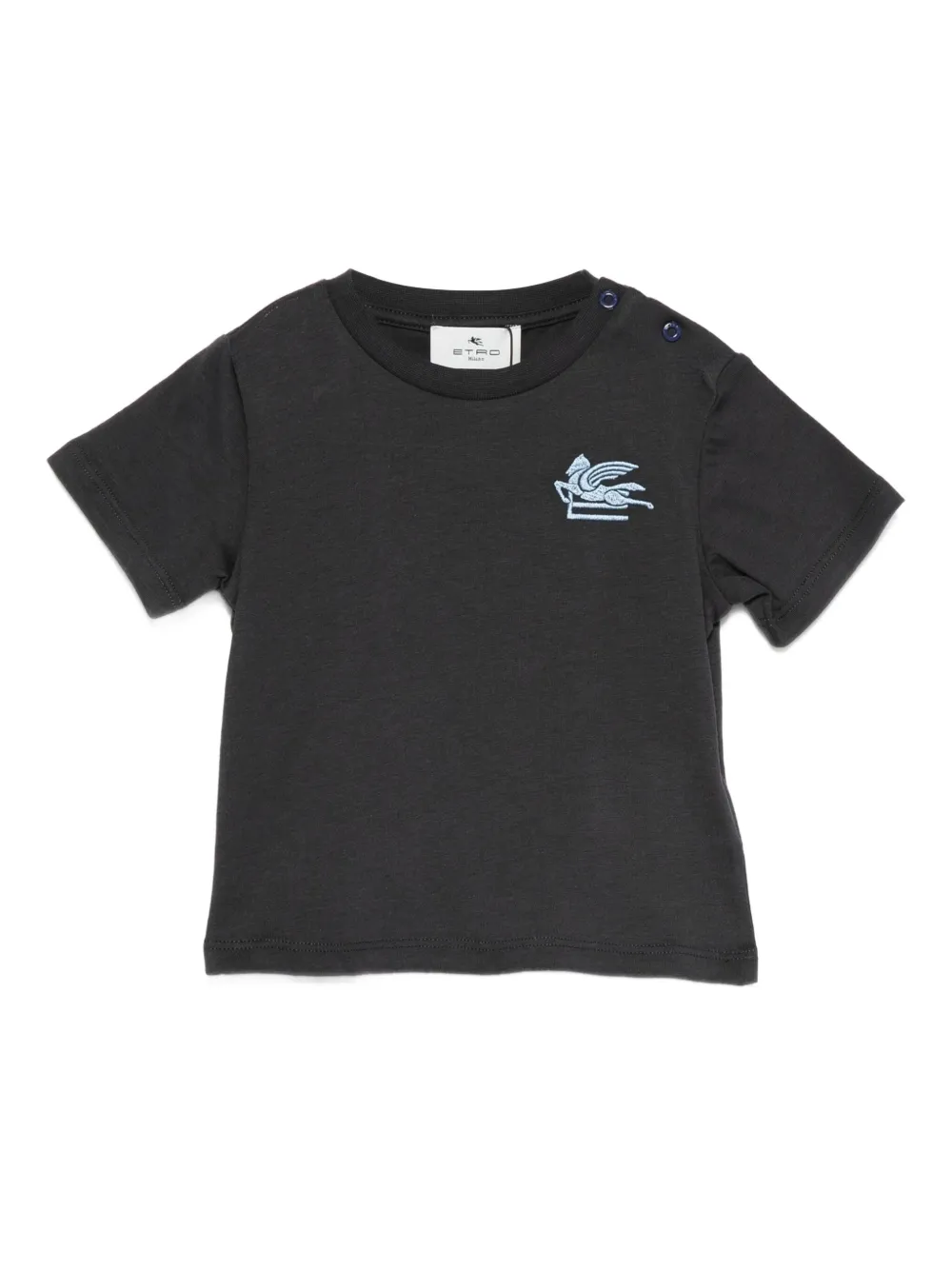 

Футболка с логотипом Pegasus ETRO KIDS, синий