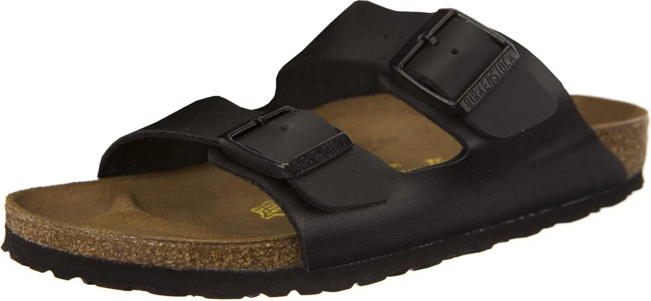 Женские мюли Birkenstock Arizona Birko-Flor, черные